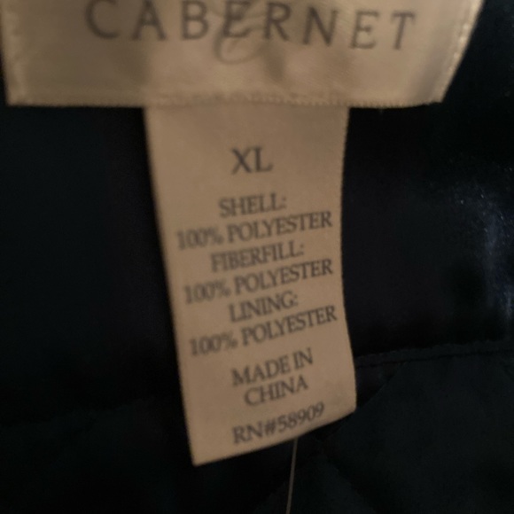 NWT Cabernet Lightweight Quilted Pattern Jacket Size XL - Picture 9 of 10